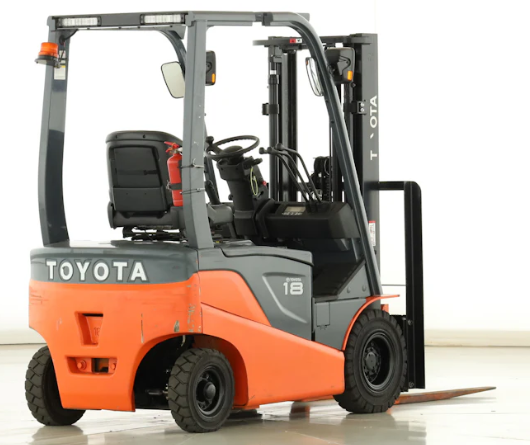 Toyota 8FBN18 parte trasera